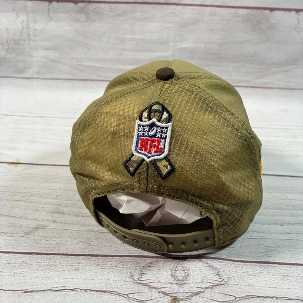 New Era New York Jets Salute to Service Youth Hat Olive Brown NFL 60760036 New